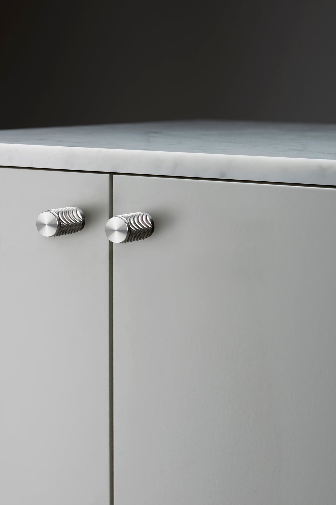 MØBELKNOP / CROSS / RUSTFRIT STÅL