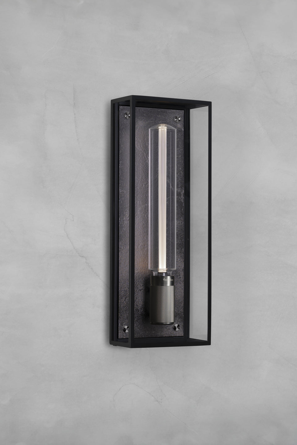 CAGED WET / WALL / LARGE / GUN METAL