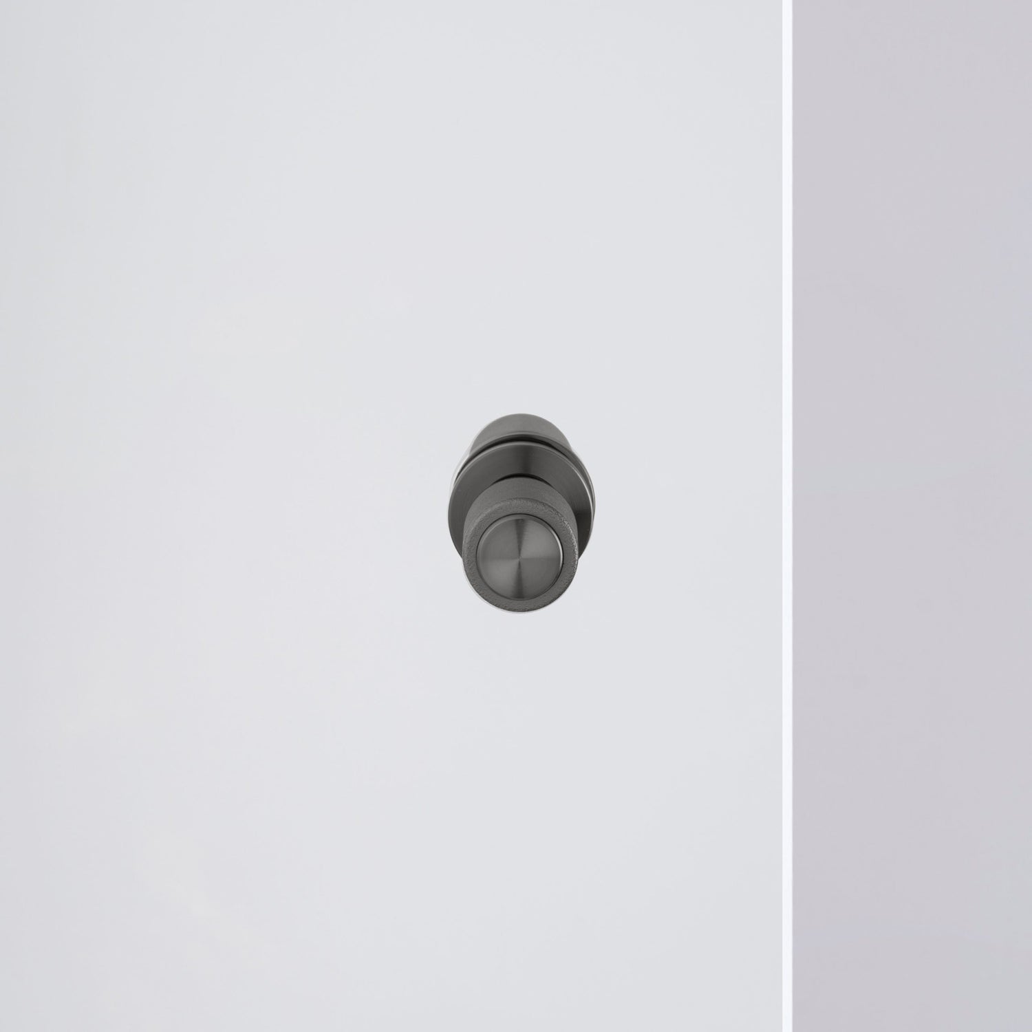 FURNITURE KNOB / DOUBLE-SIDED / CAST / GUN METAL