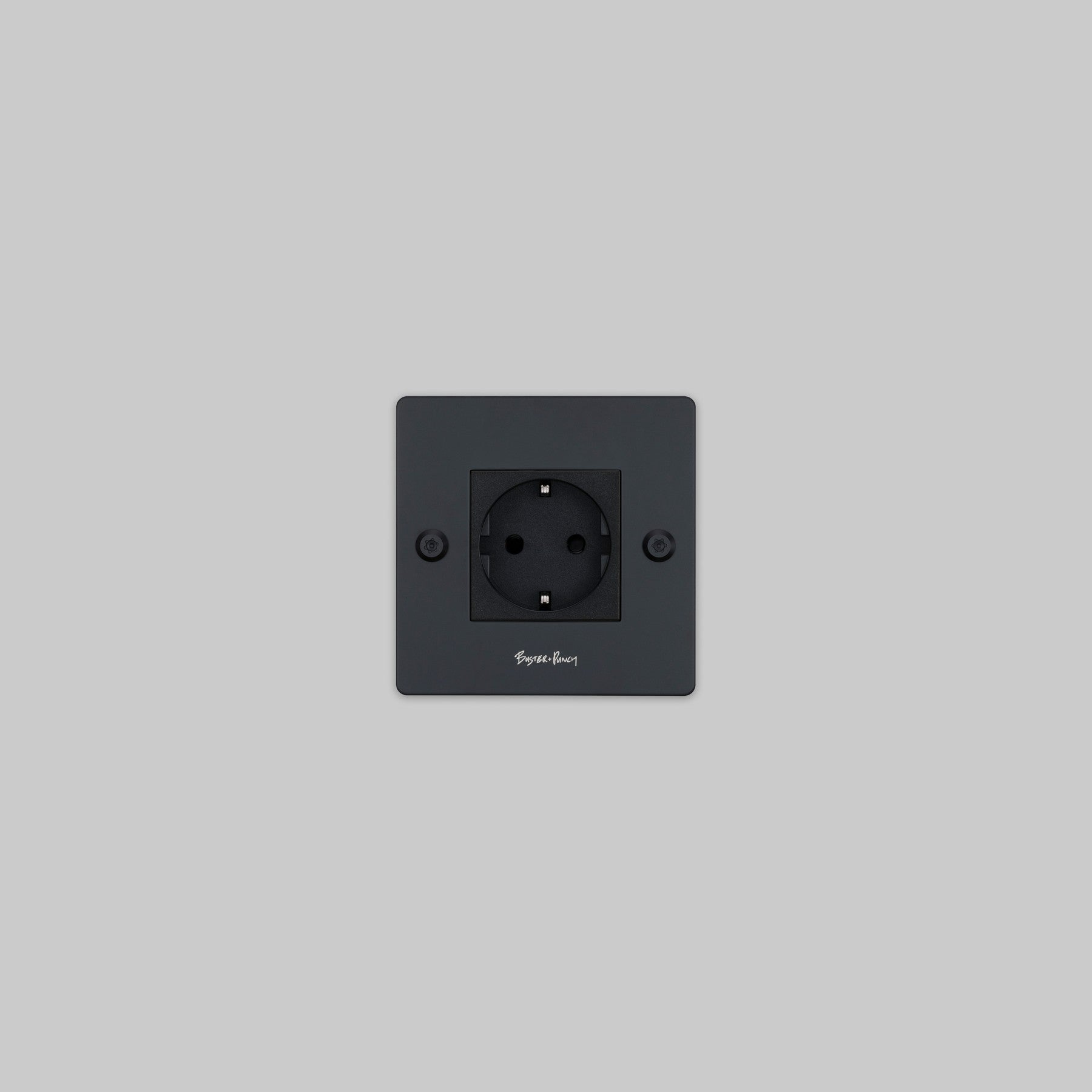 EU 1G SOCKET / SCHUKO TYPE F / CROSS