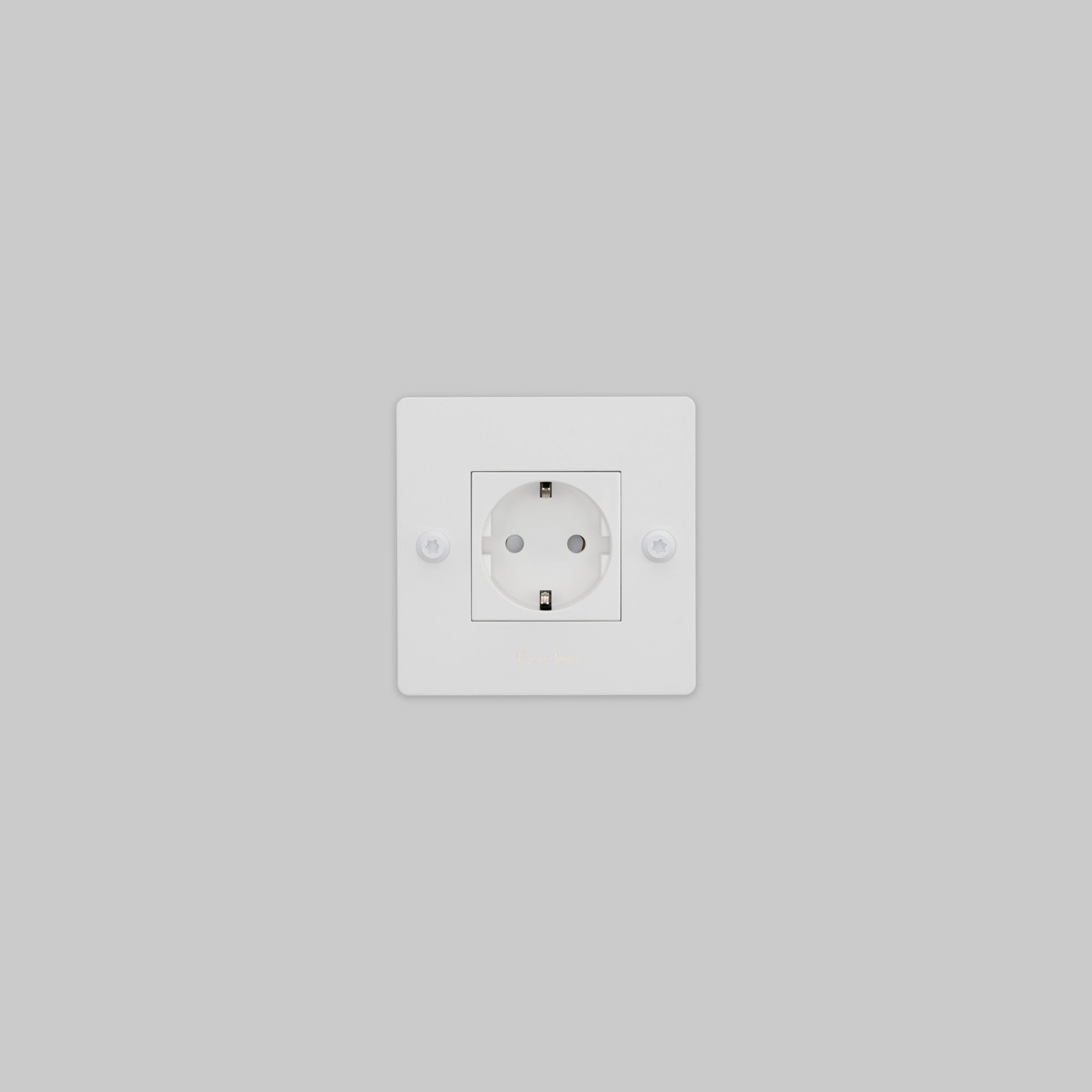 EU 1G SOCKET / SCHUKO TYPE F / CROSS