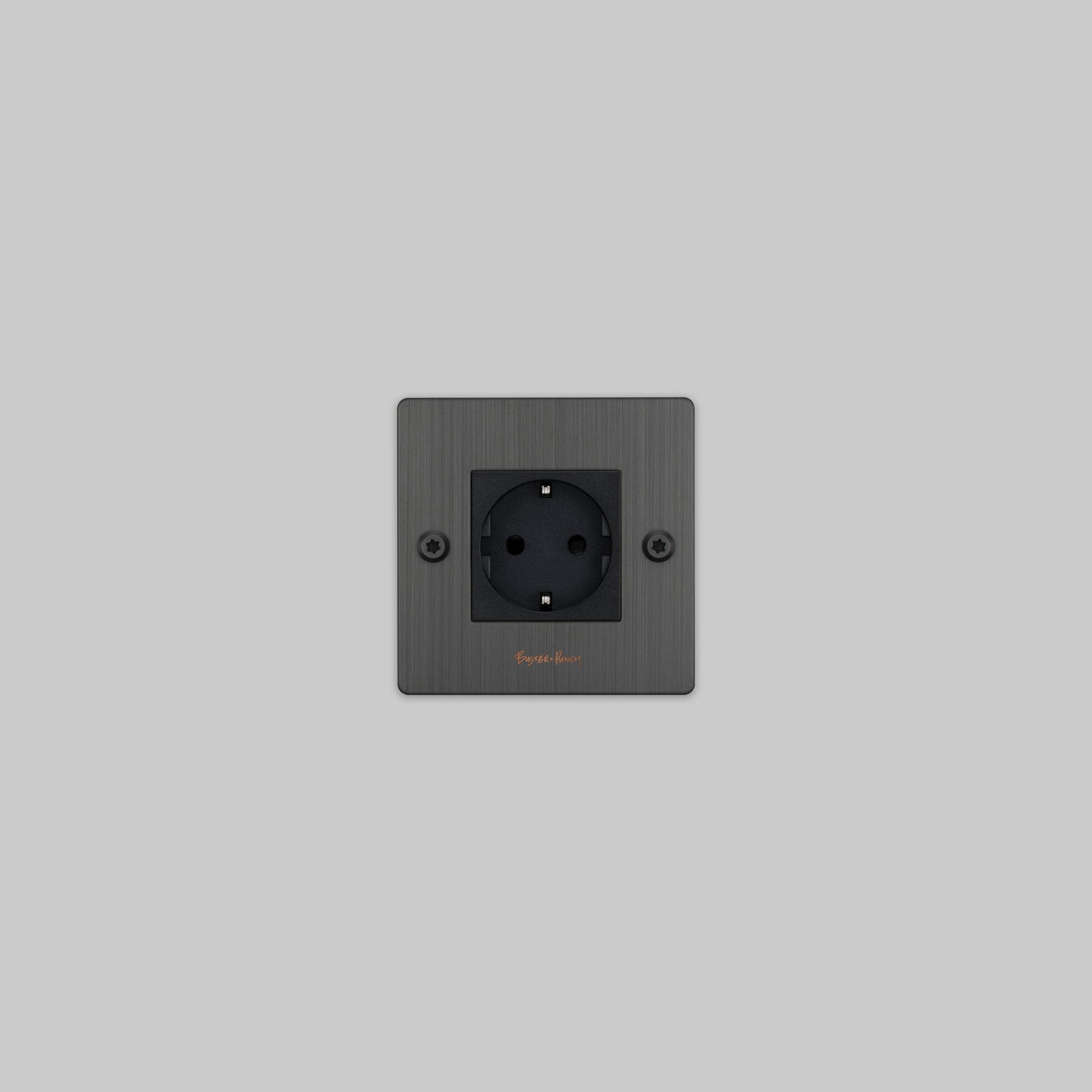 EU 1G SOCKET / SCHUKO TYPE F / CROSS