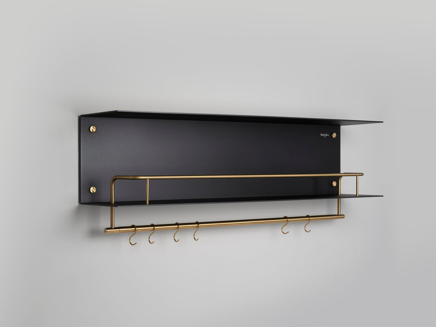 HYLDE / HANGER / SORT / MESSING