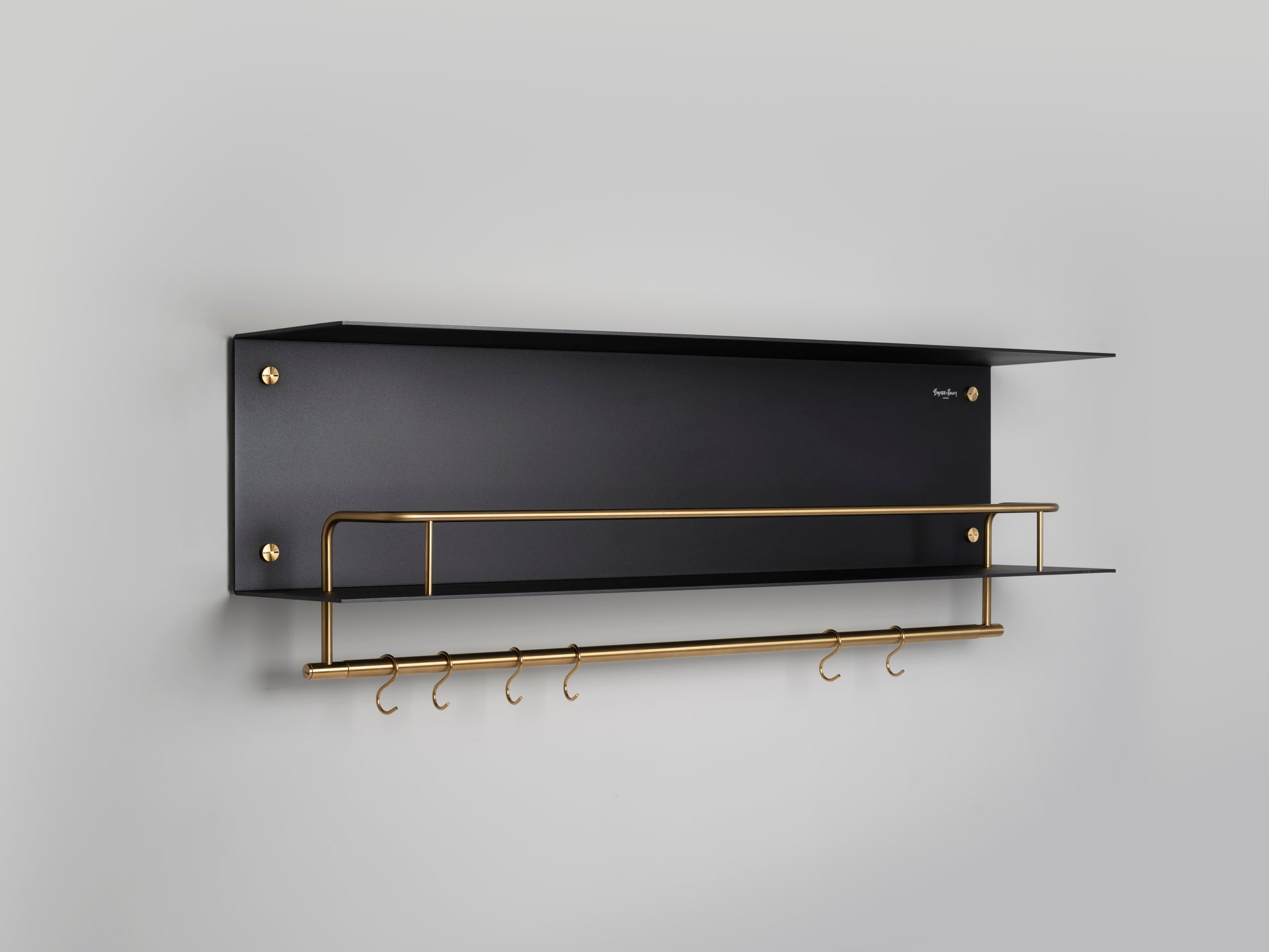 HYLDE / HANGER / SORT / MESSING