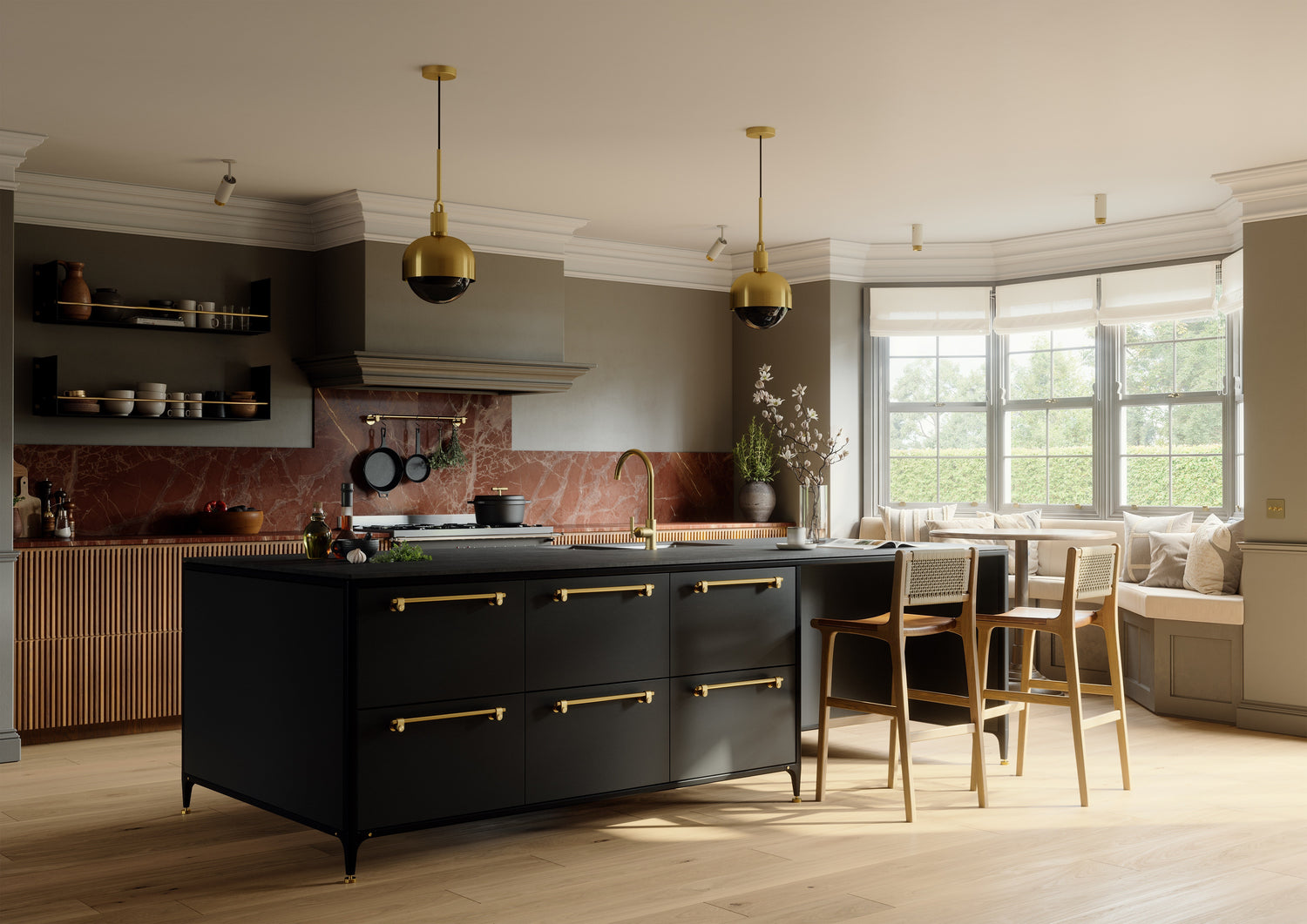 Buster & Punch kitchen - the Cheltenham Country House