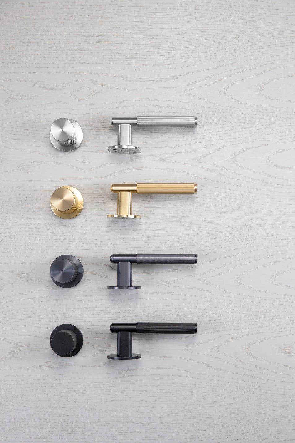 DØRHÅNDTAG SÆT / LINEAR / STÅL