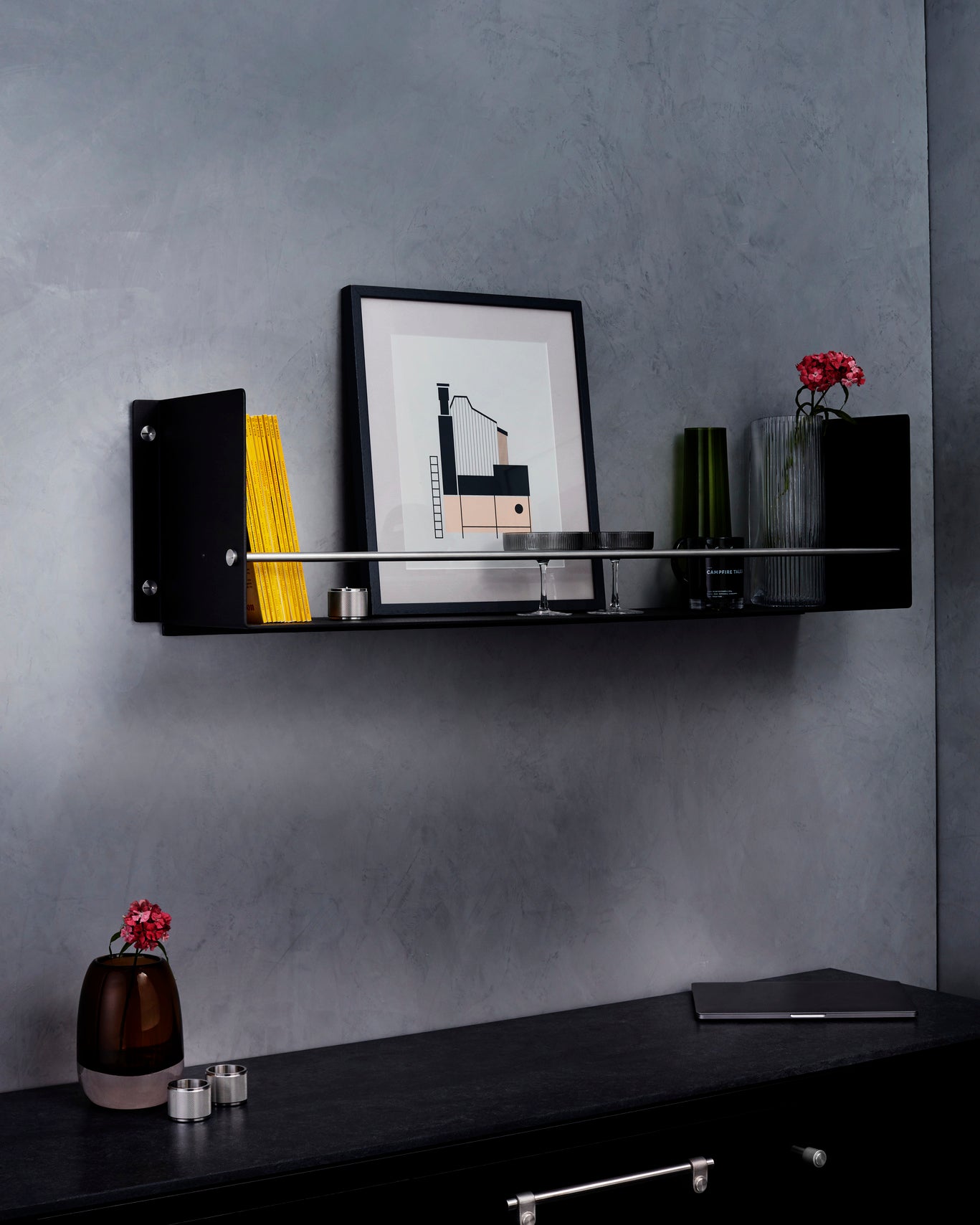 HYLDE / GIRDER / SORT / GUN METAL