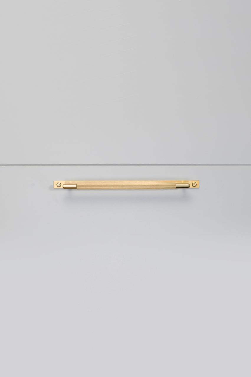 PULL BAR / PLATE / LINEAR / MESSING