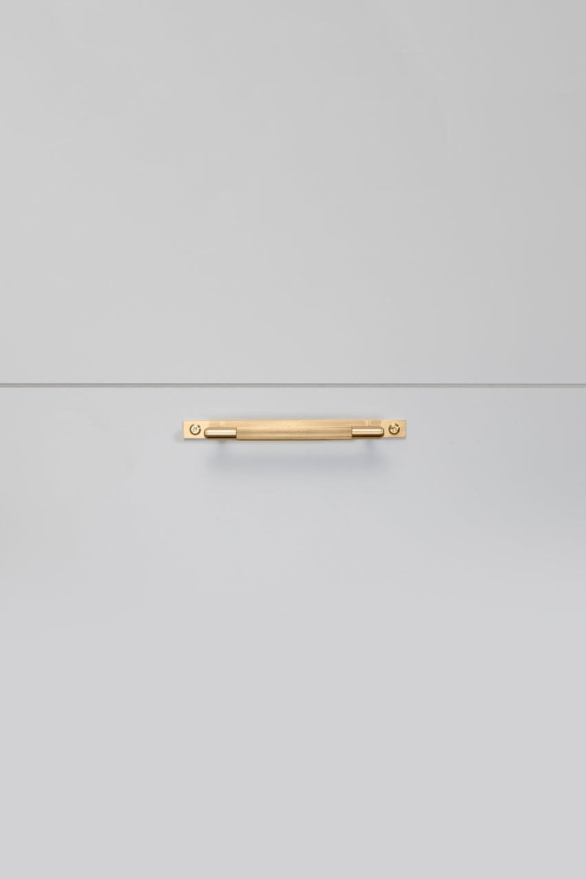 PULL BAR / PLATE / LINEAR / MESSING