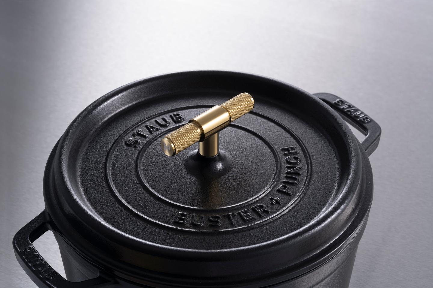 COKOTTE 28CM / 11,02 TOMMER / STAUB / SORT