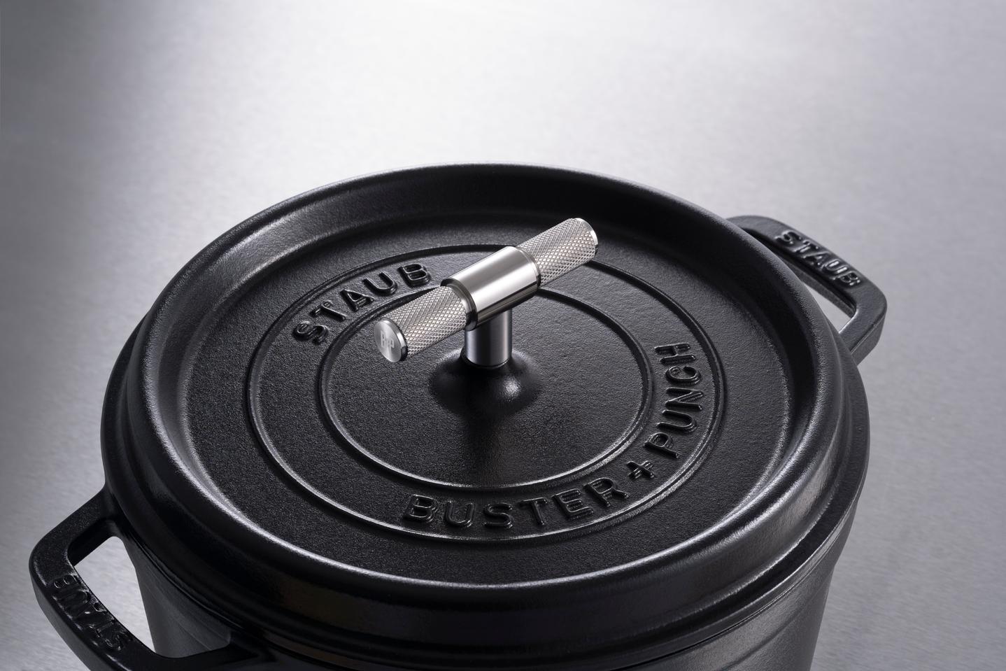 COKOTTE 28CM / 11,02 TOMMER / STAUB / SORT