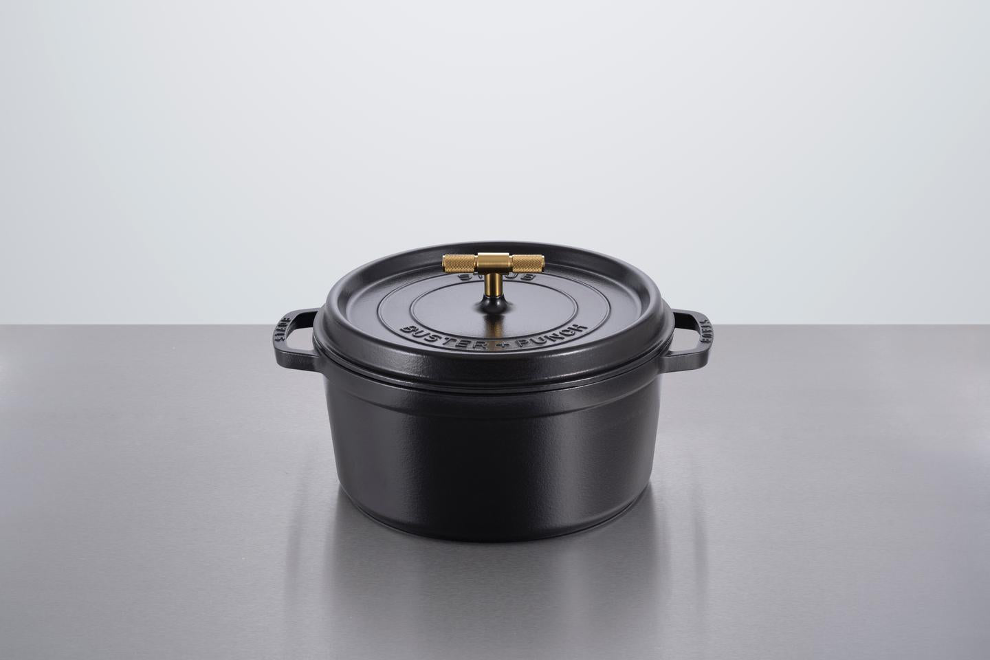 COKOTTE 24CM / 9,45 TOMMER / STAUB / SORT