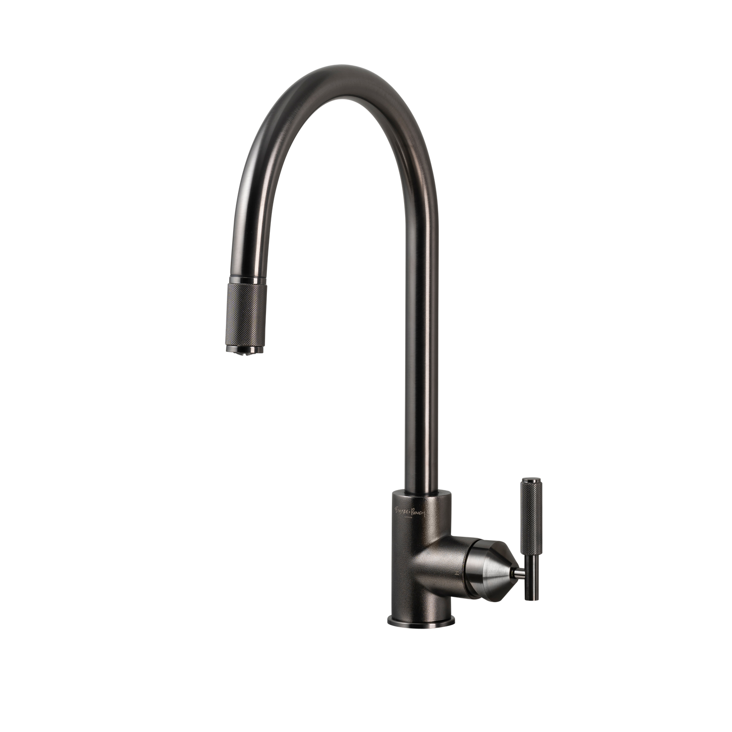 VANDHANE / BLANDINGSBATTERI MED UDTRÆKSSLANGE / CROSS / GUN METAL