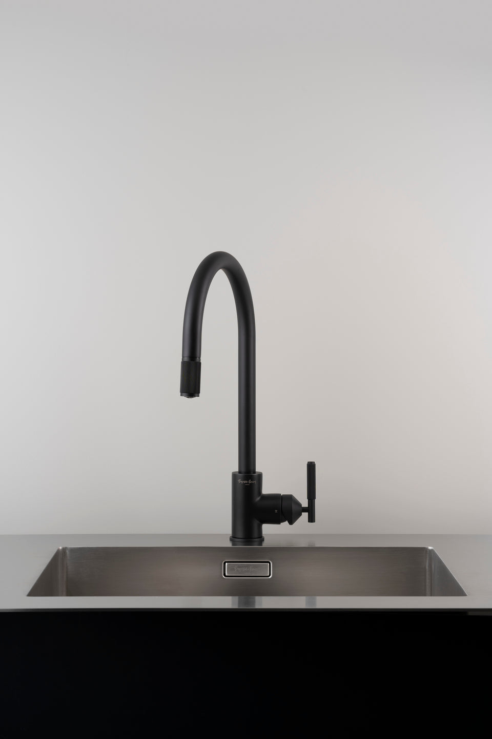 VANDHANE / BLANDINGSBATTERI / LINEAR / SVEJSER SORT