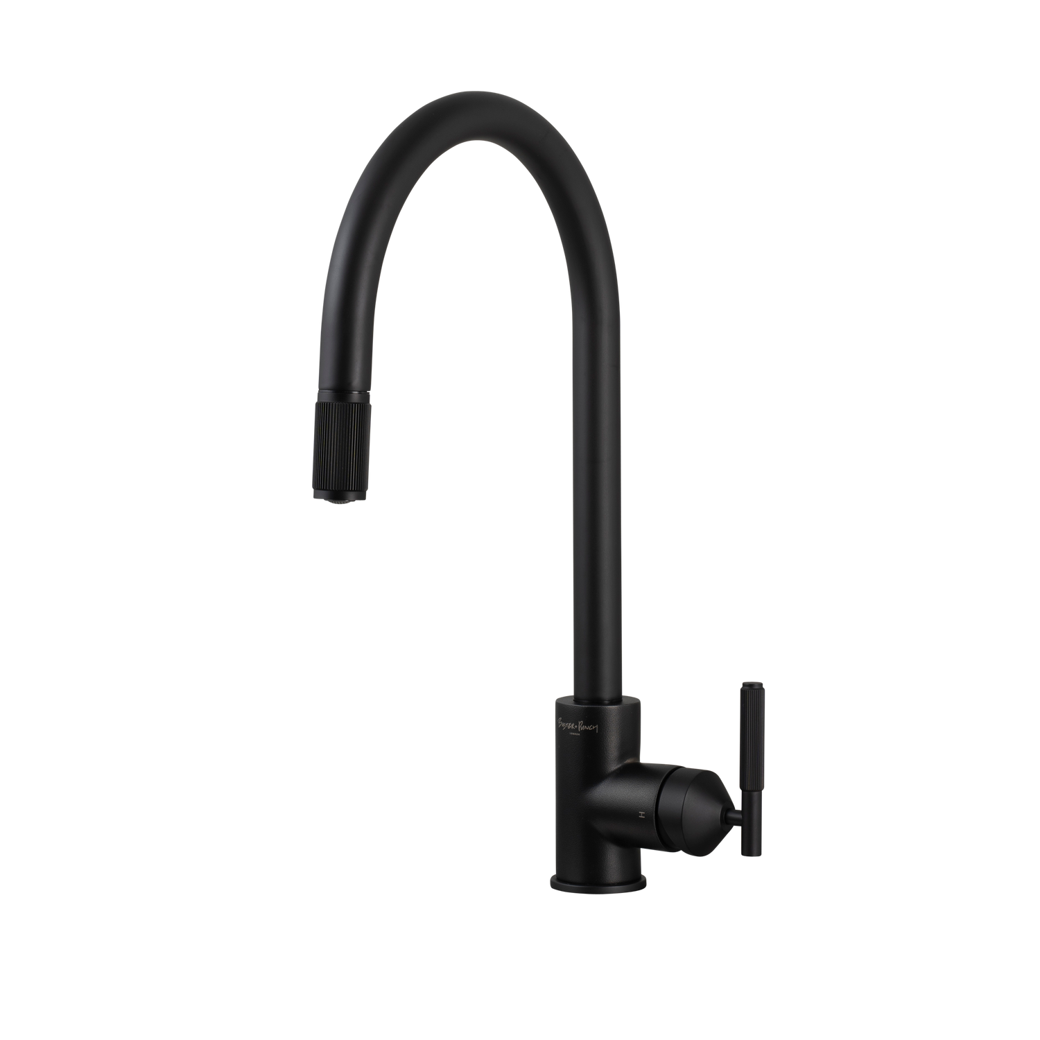 VANDHANE / BLANDINGSBATTERI / LINEAR / SVEJSER SORT