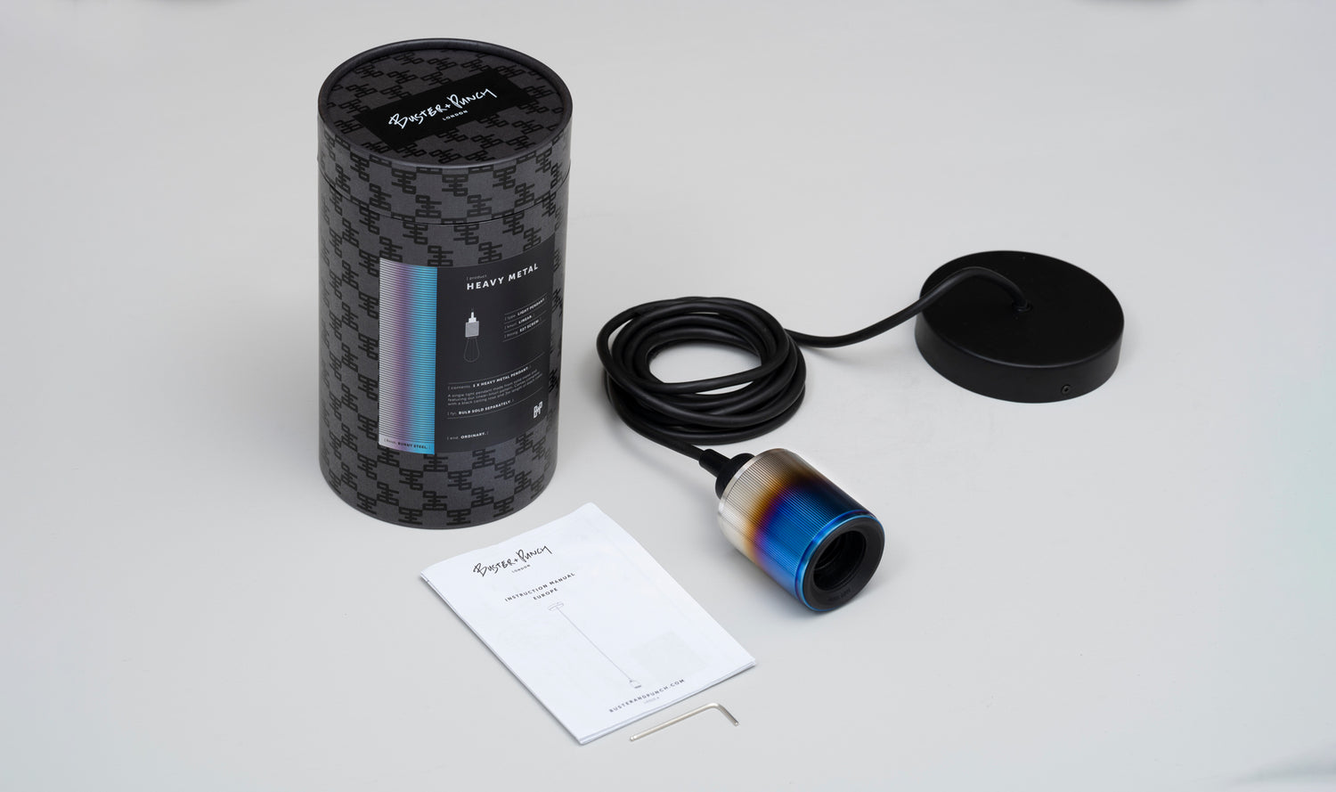 HEAVY METAL / linear / BRÆNDT STÅL