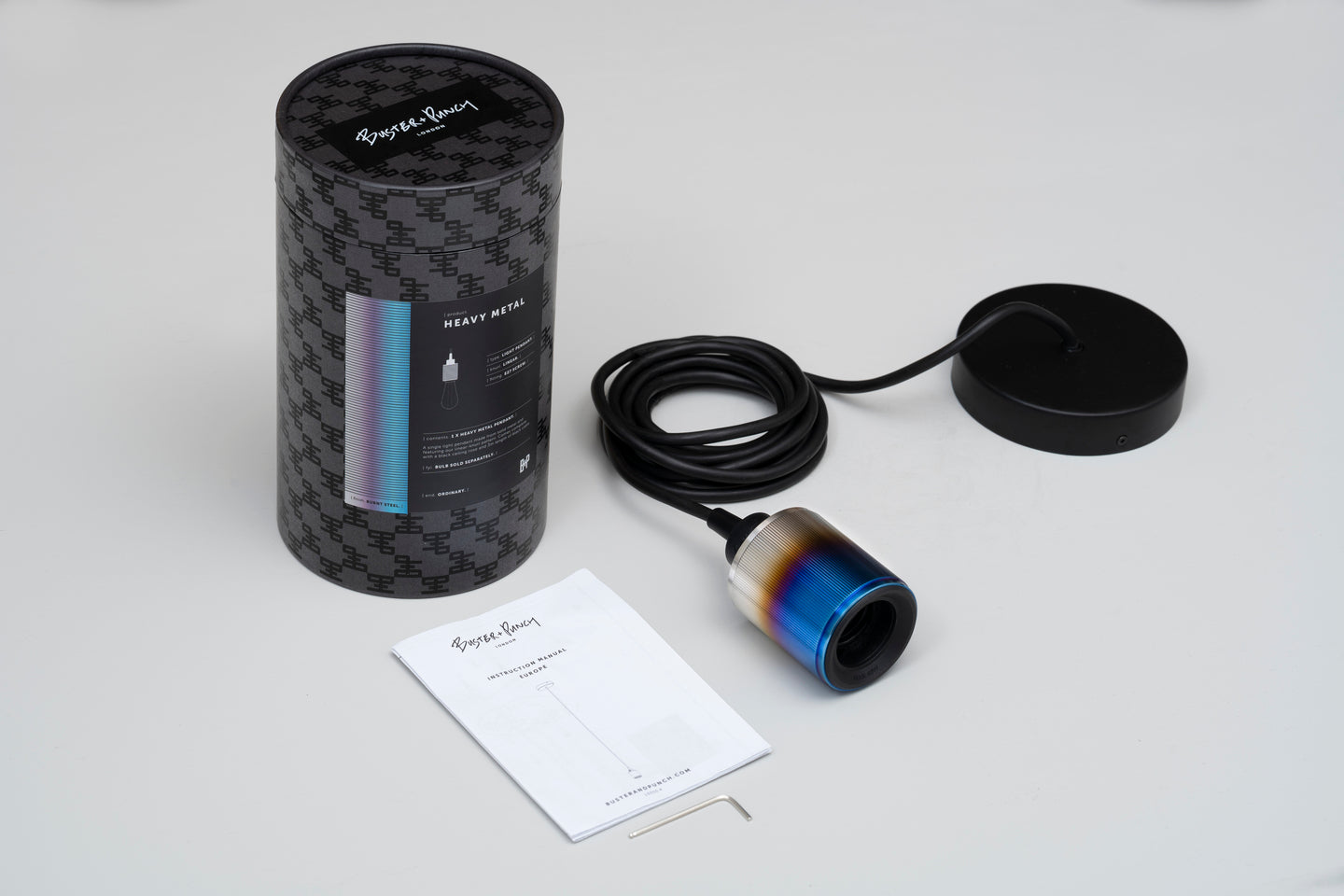 HEAVY METAL / linear / BRÆNDT STÅL