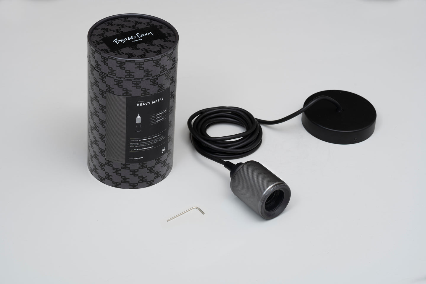 HEAVY METAL PENDEL / LINEAR / GUN METAL