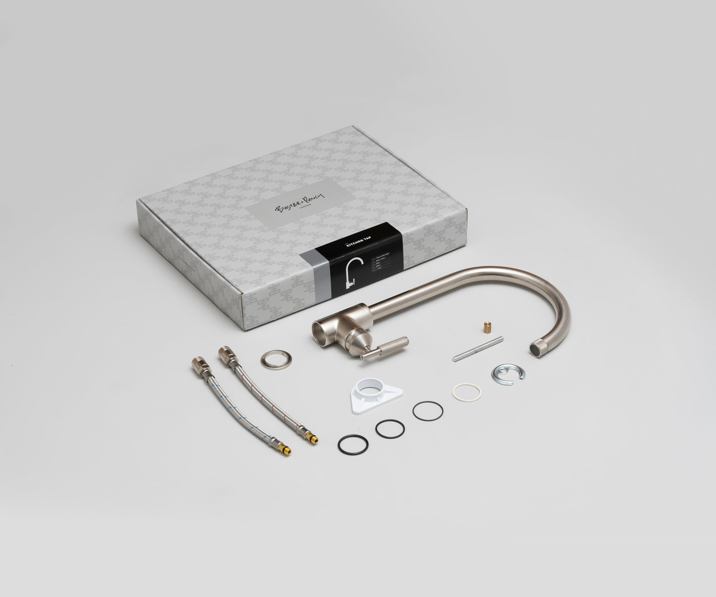 VANDHANE / BLANDINGSBATTERI / LINEAR / STÅL