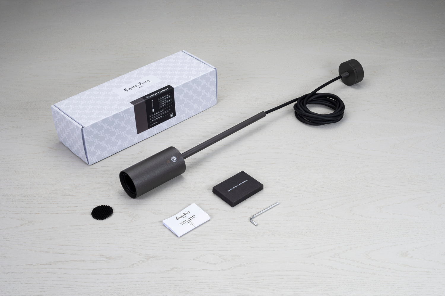 EXHAUST PENDEL / CROSS / GRAPHITE / STÅL