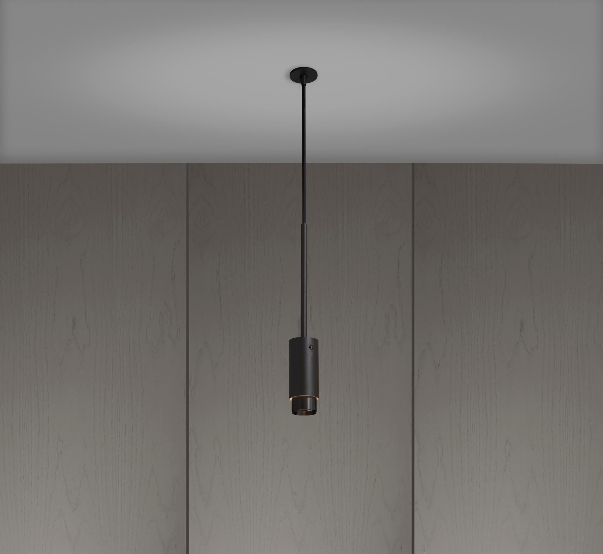 UDSTØDNINGSHÆNG / linear / GRAFIT / GUN METAL