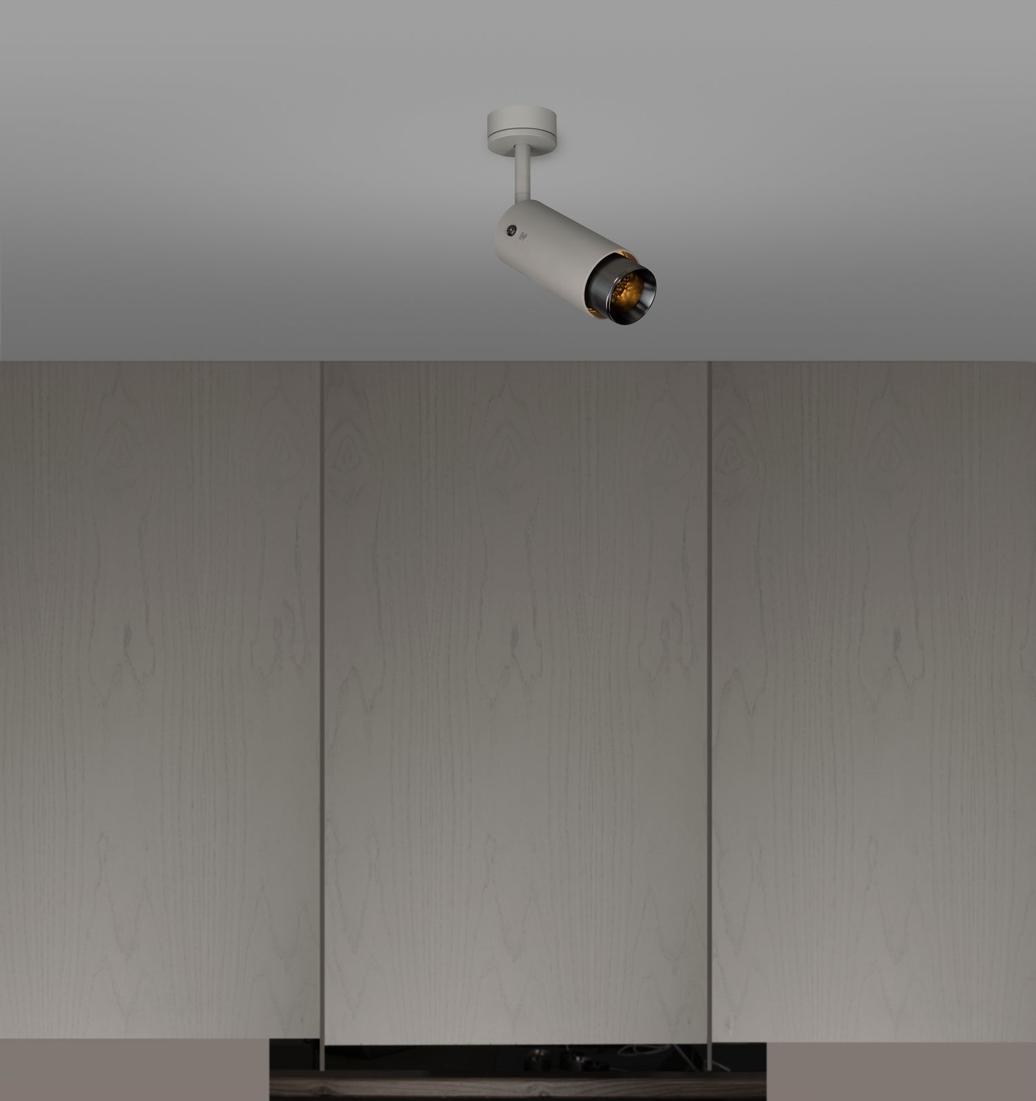 Buster & Punch Exhaust spot linear stone gun metal