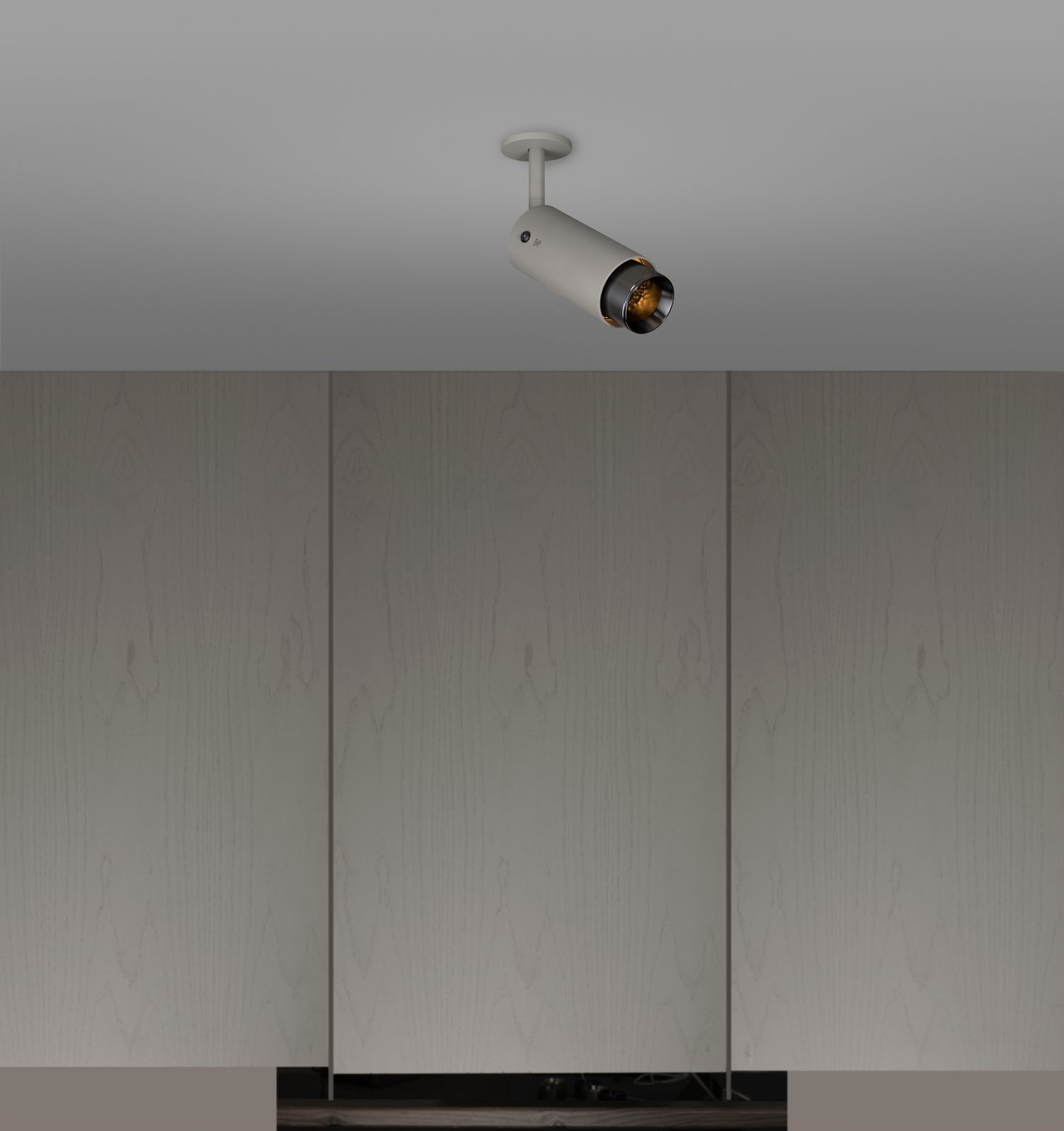 Buster & Punch Exhaust spot linear stone gun metal