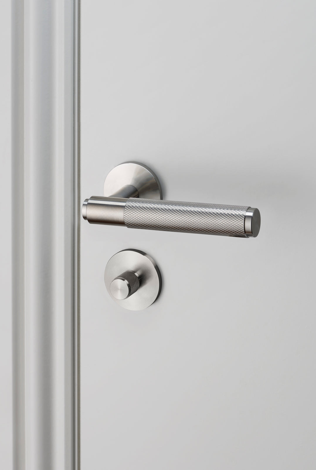 DØRHÅNDTAG SÆT / CROSS / RUSTFRIT STÅL