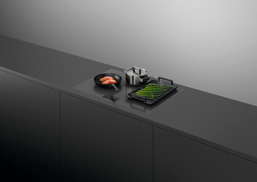 Fisher & Paykel CI764DTTG1 76cm Series 9 4 Zone Induktionskomfur Grå