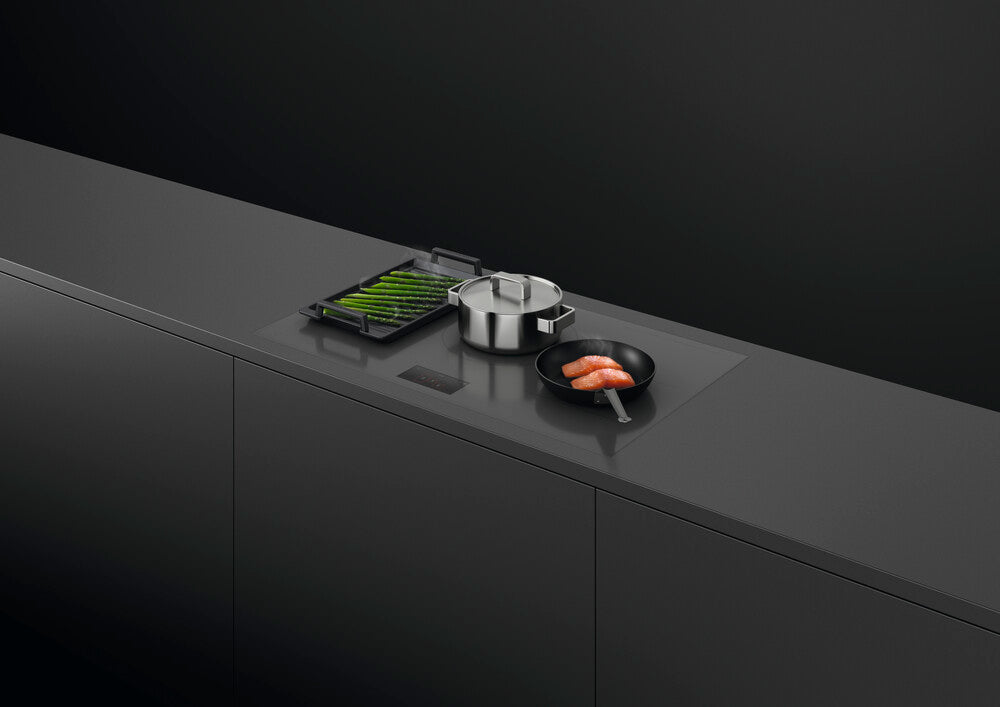 Fisher & Paykel CI905DTTG1 90cm Series 9 5 Zone Induktionskogeplade Grå