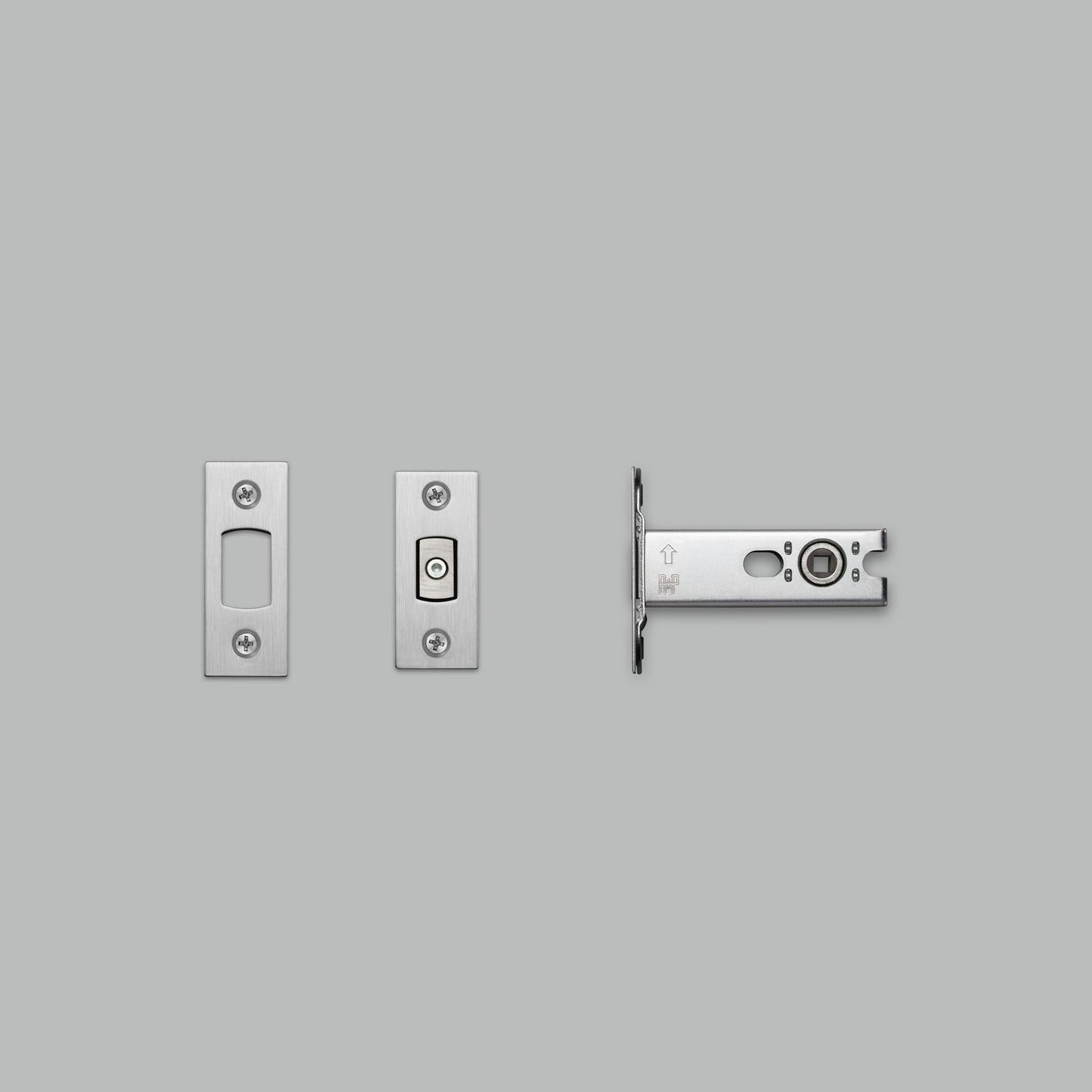 DEADBOLT LATCH / VRIDELÅS / 82MM / STÅL