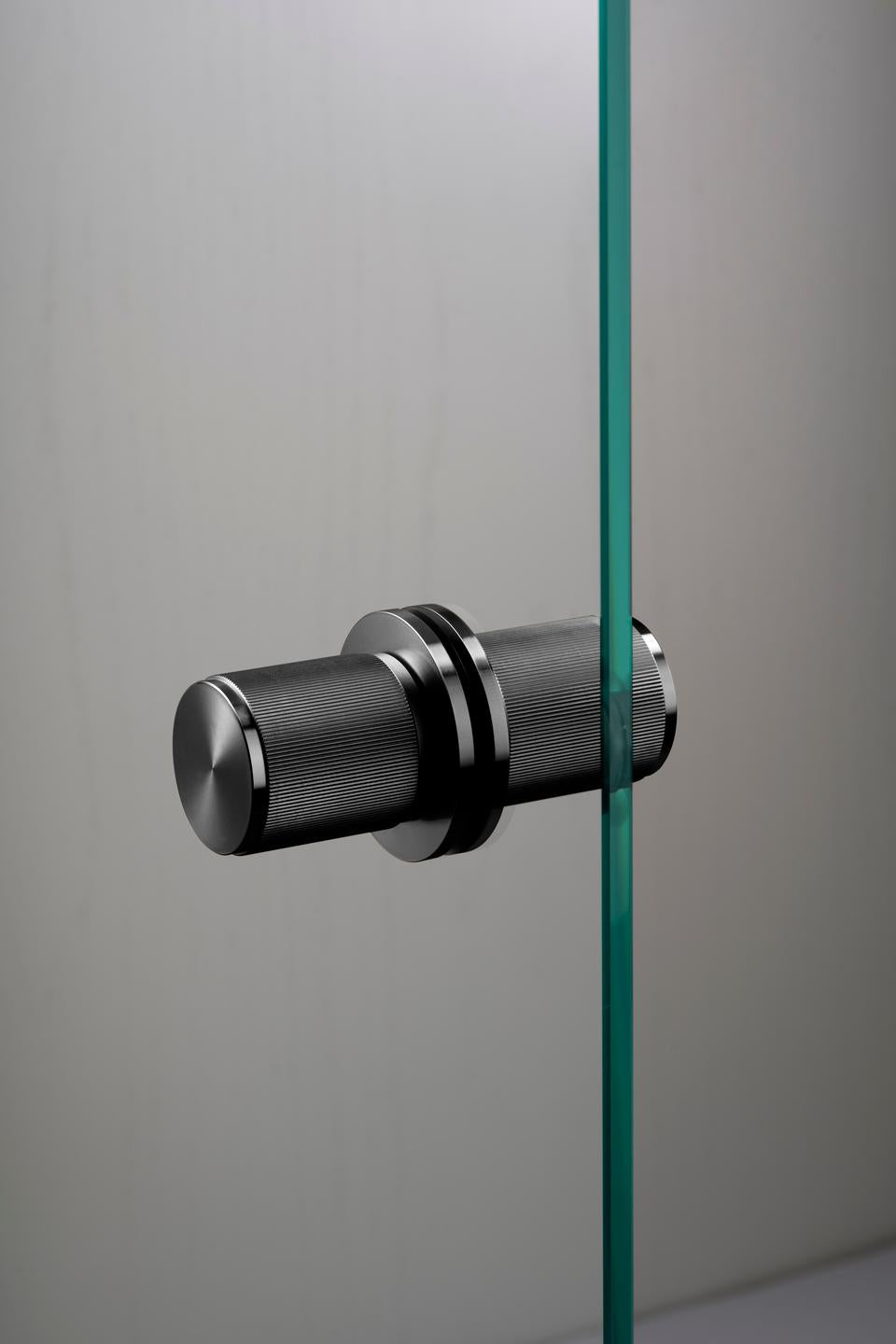 FAST DØRKNOP / DOBBELTSIDET / LINEAR / GUN METAL