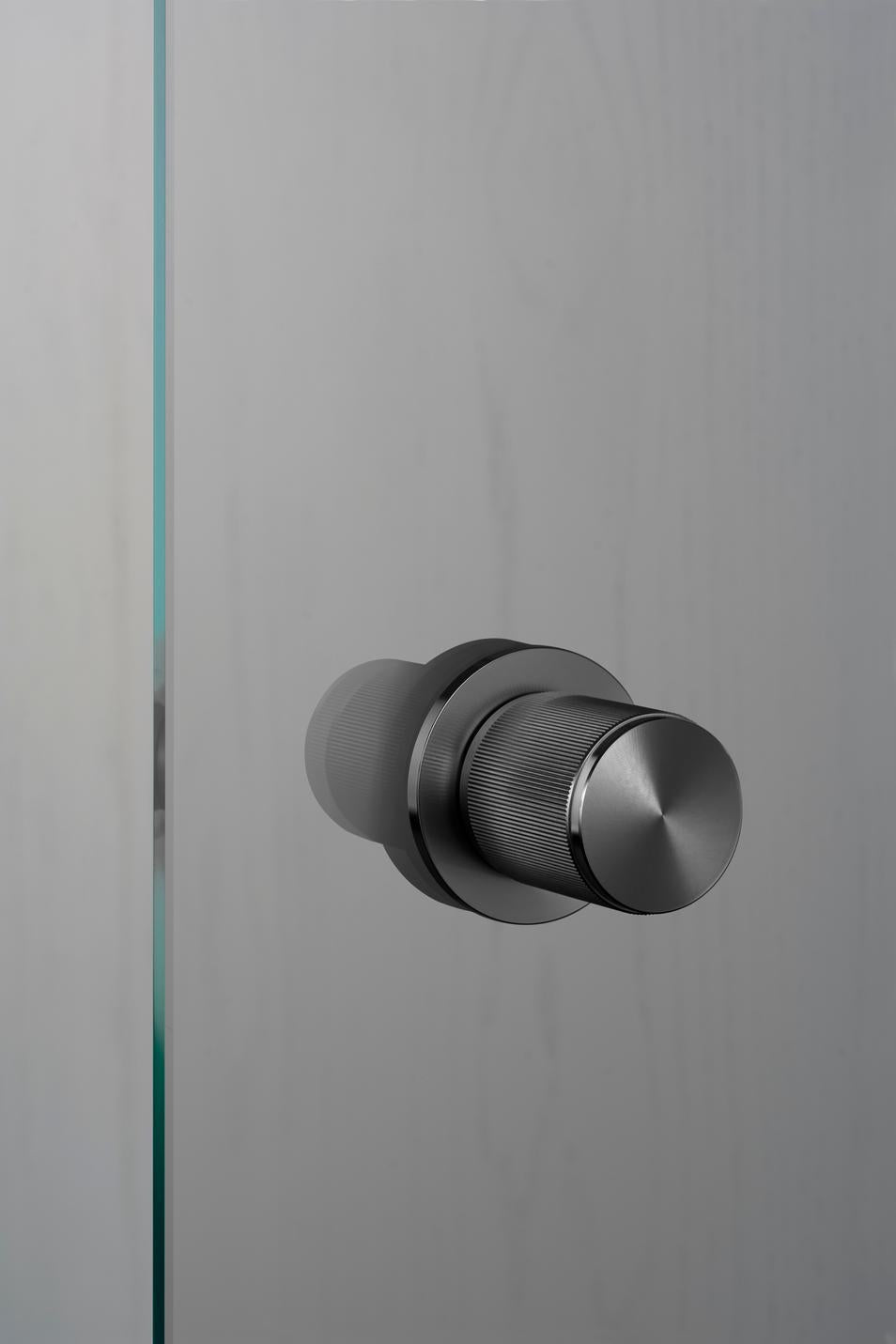 FAST DØRKNOP / DOBBELTSIDET / LINEAR / GUN METAL