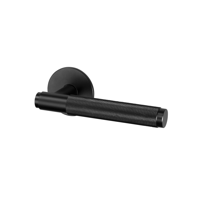 DØRHÅNDTAGSSÆT / CROSS / SORT