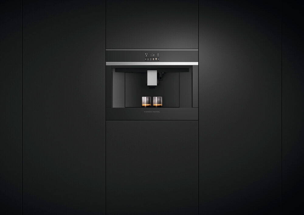 Fisher Paykel Espresso Built-in Coffee Maker Black Steel – Bodker