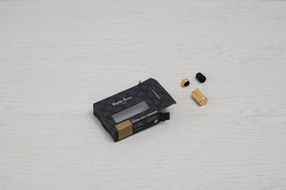 DIMMER DETAIL KIT / BRASS
