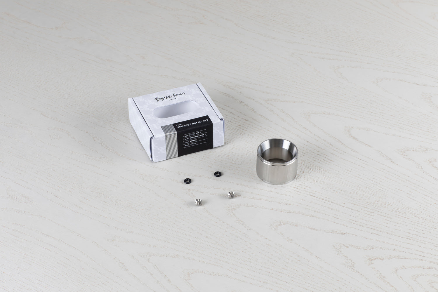 Buster & Punch Exhaust Detail kit steel