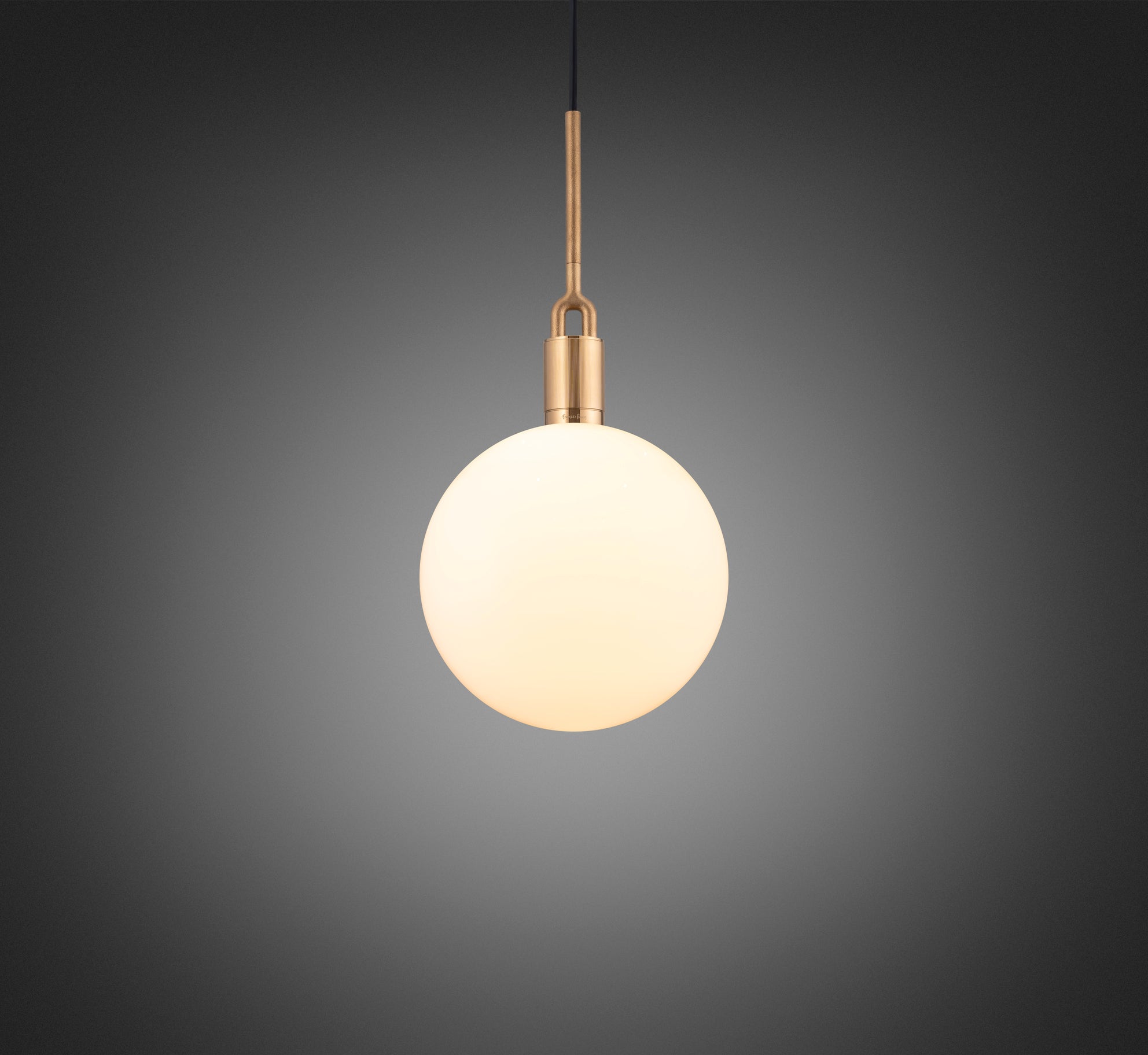 FORKED PENDEL / GLOBE / OPAL / MESSING