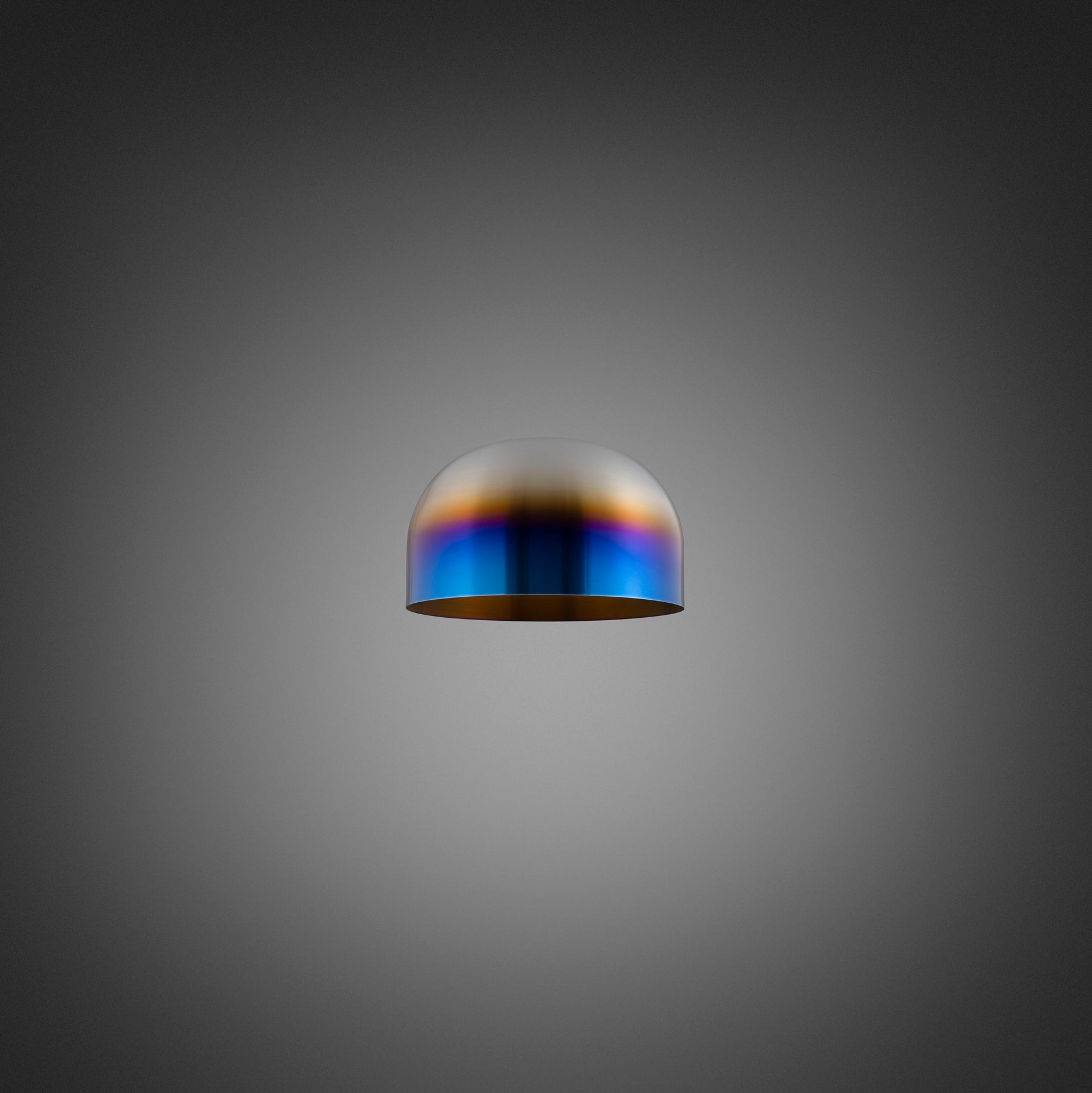 FORKED CEILING / SHADE / STOR / BRÆNDT STÅL