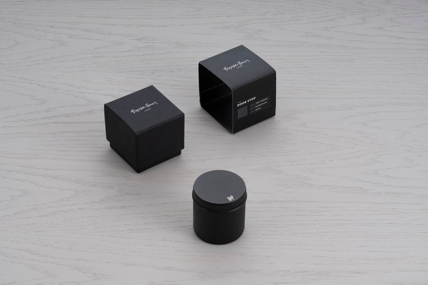 DØRSTOPPER / FRITSTÅENDE / SVEJSER SORT