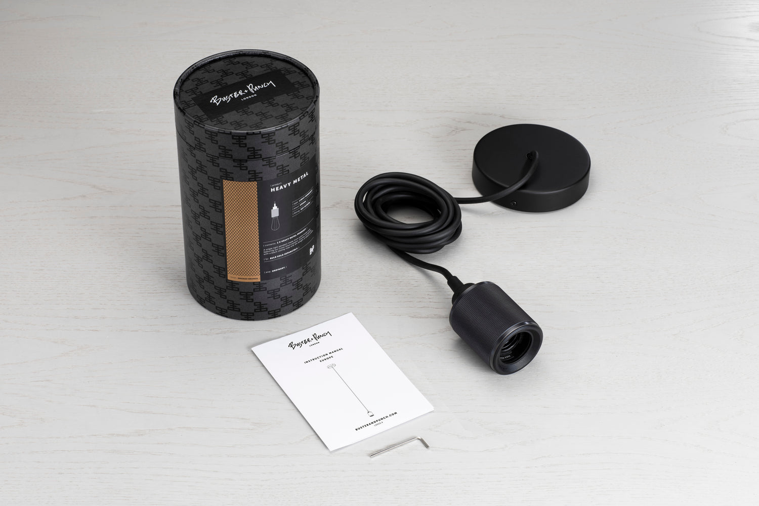 HEAVY METAL / CROSS / RØGET BRONZE