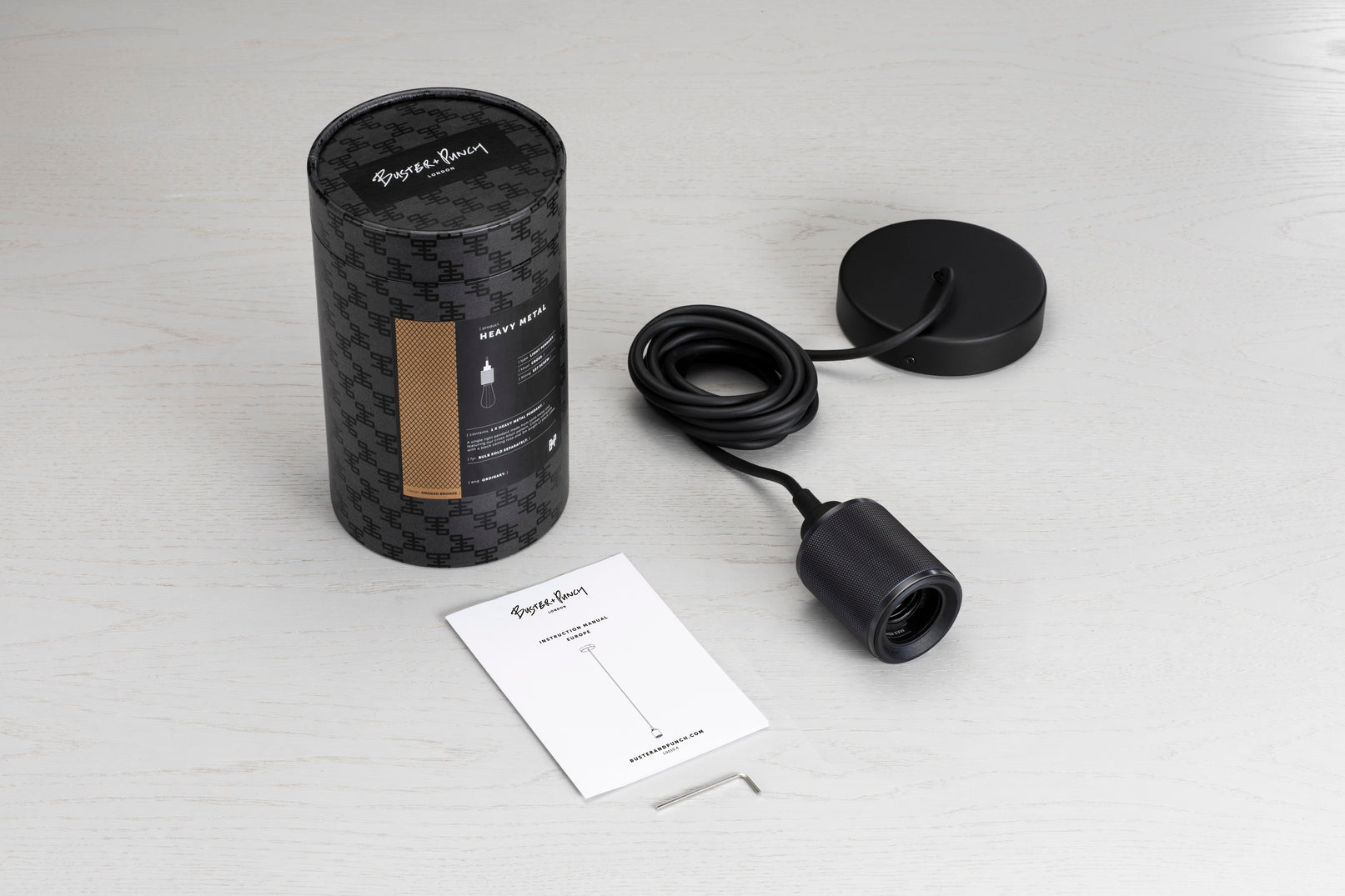 HEAVY METAL / CROSS / RØGET BRONZE