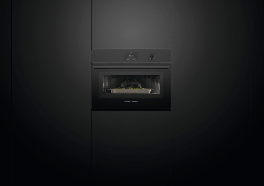 Fisher & Paykel OS60NMTDB1 60cm Series 9 Minimal Compact Combi-Steam Ovn Sort