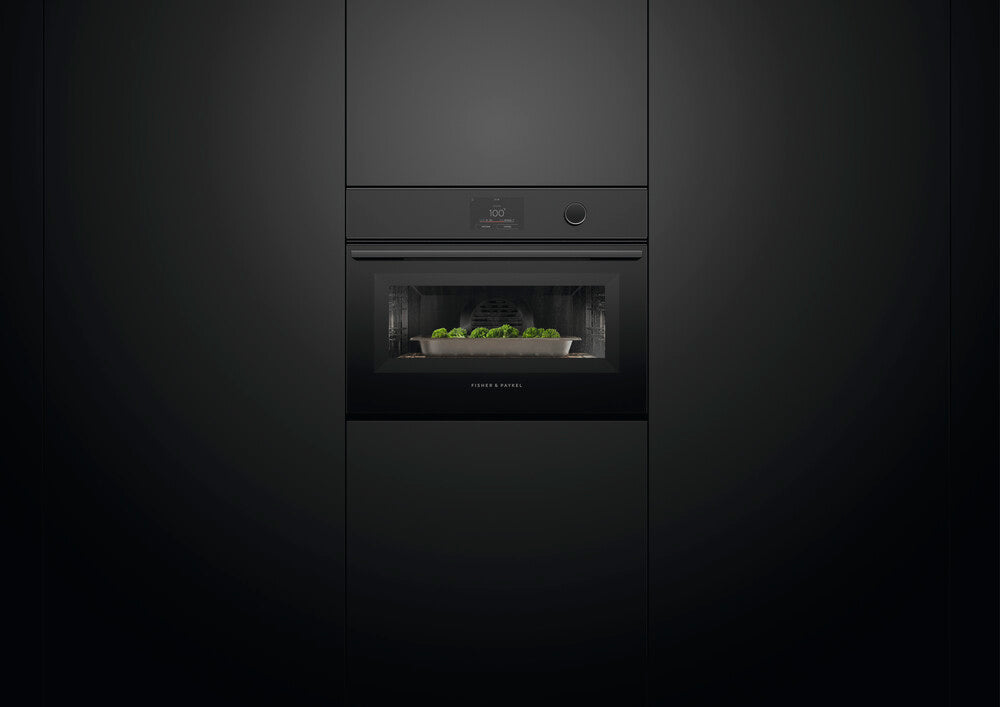 Fisher & Paykel OS60NMTDB1 60cm Series 9 Minimal Compact Combi-Steam Ovn Sort