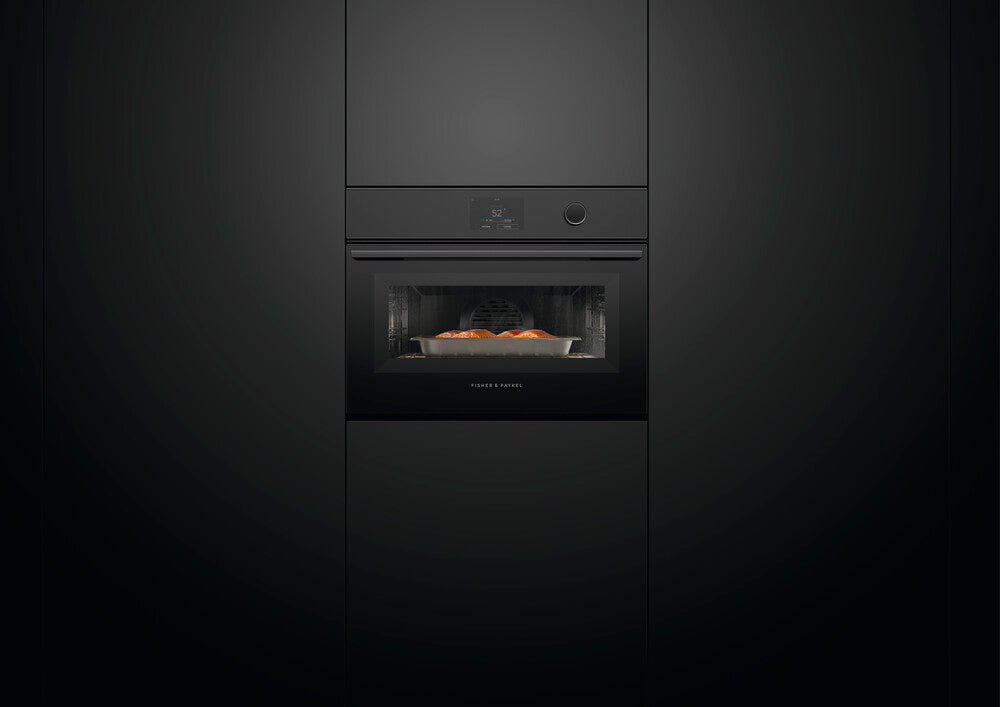 Fisher & Paykel OS60NMTDB1 60cm Series 9 Minimal Compact Combi-Steam Ovn Sort