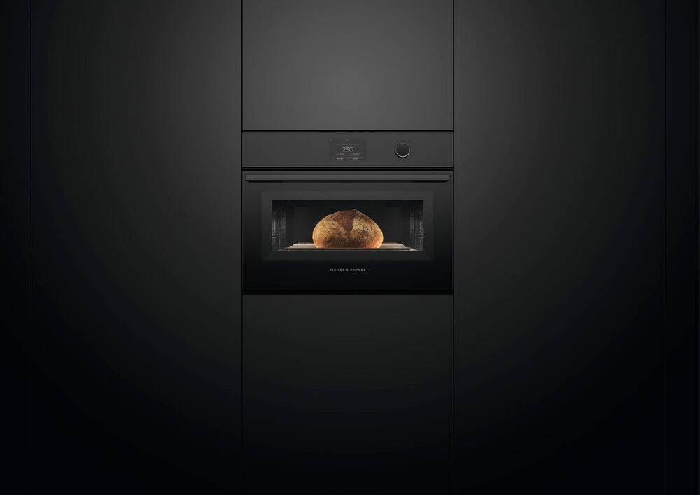 Fisher & Paykel OS60NMTDB1 60cm Series 9 Minimal Compact Combi-Steam Ovn Sort