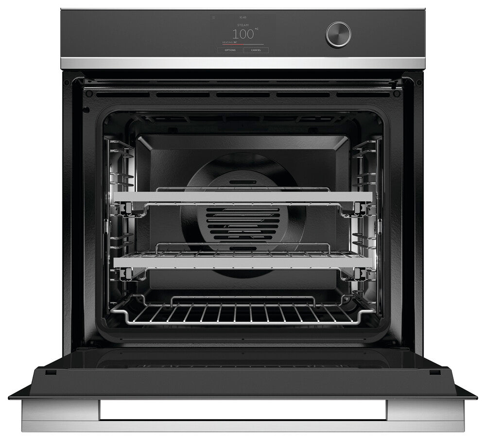 Fisher & Paykel OS60SDTDX2 60 cm serie 11 moderne kombidampovn sort og stål