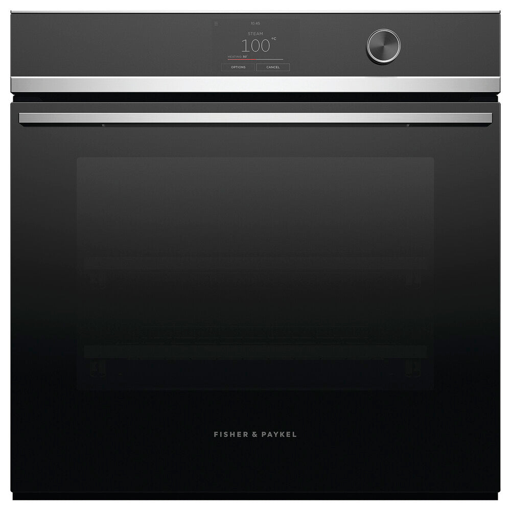 Fisher & Paykel OS60SDTDX2 60 cm serie 11 moderne kombidampovn sort og stål