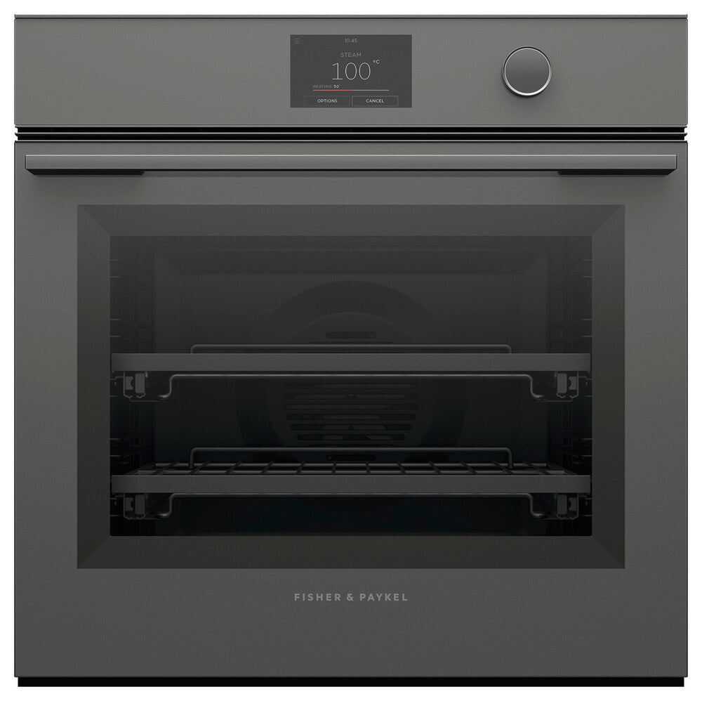 Fisher & Paykel OS60SMTDG1 60cm Series 11 Contemporary Combi-Steam Ovn Grå
