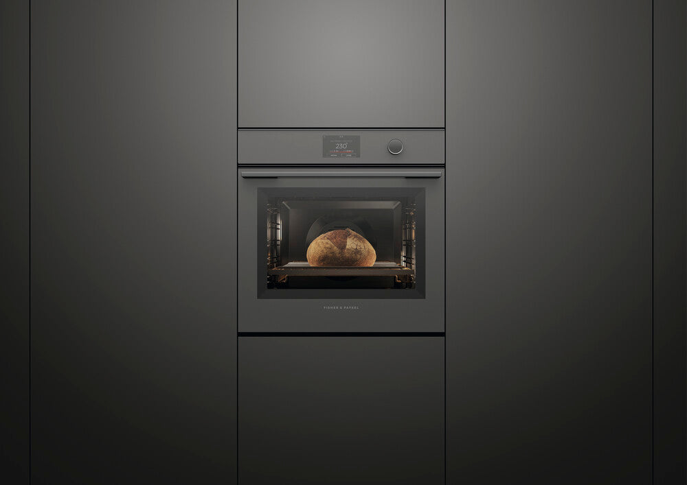 Fisher & Paykel OS60SMTDG1 60cm Series 11 Contemporary Combi-Steam Ovn Grå